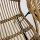 Paire de fauteuils en rotin et en fer par Alan Fuchs, Tchécoslovaquie, années 70