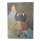 Painting The Confidence, the Two Friends, 20th Century
