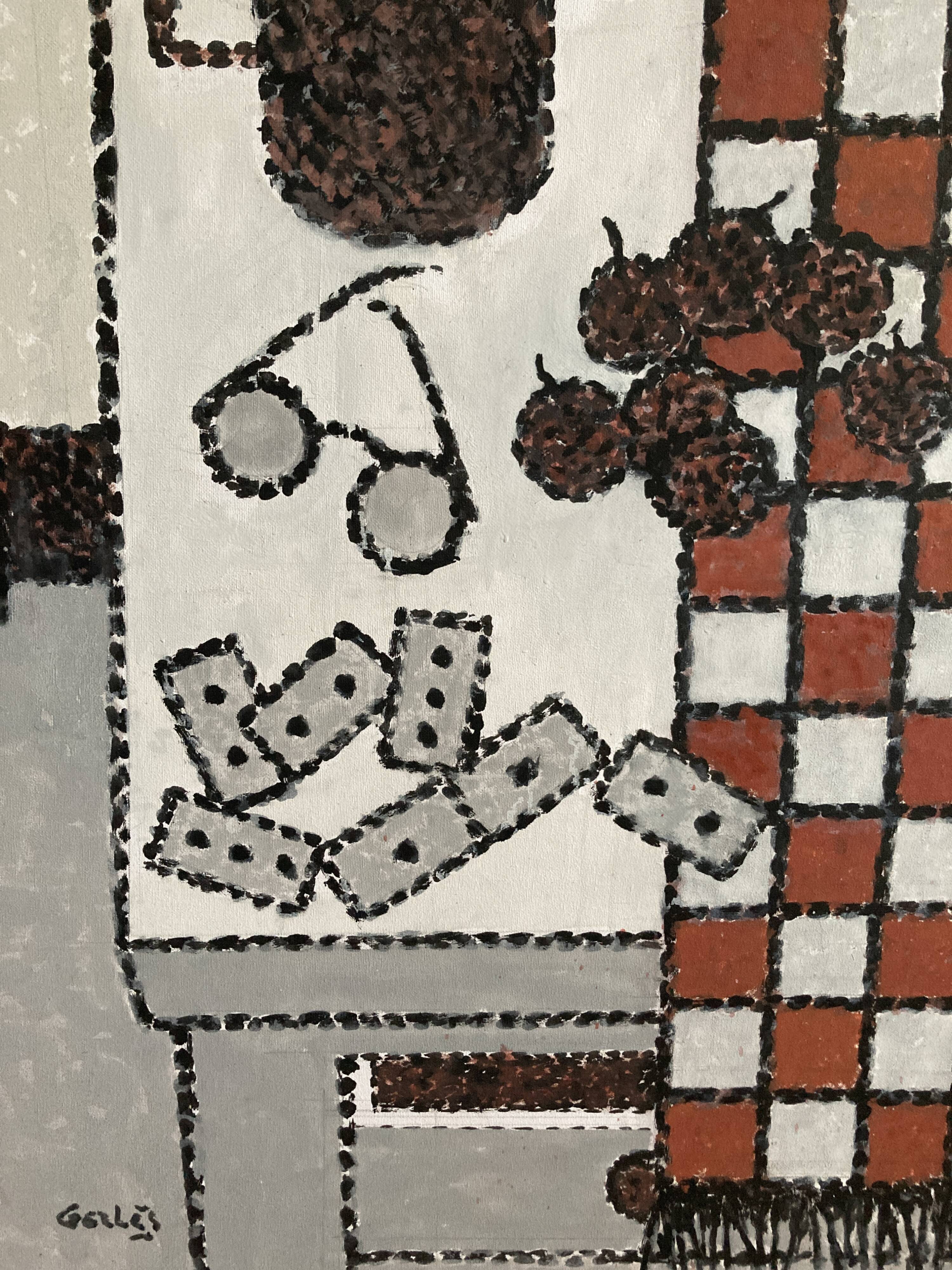Nature morte aux dominos