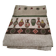Vintage tablecloth with stylized pottery design, 1960s-70s