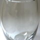 Contemporary elliptical colorless crystal vase by Krosno-Glassware