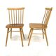 Set of 2 Scandinavian "Pinnstol" chairs in teak, NESTO, Sweden, 1960.
