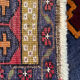 Antique carpet in caucasian wool - anatomy - turkish - kazak - large - geometric patterns / persian