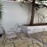 Gastone Rinaldi metal chairs