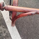 Vintage wooden antique office chair