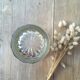 Vase vintage en verre moulé