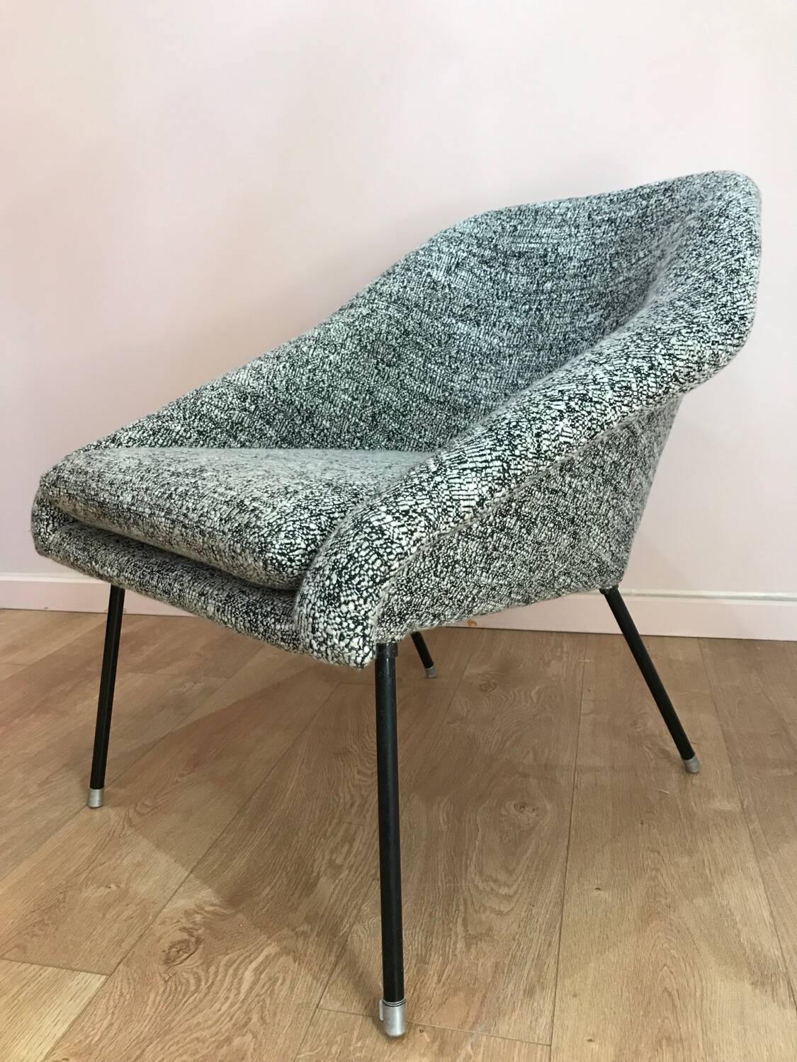 Restored vintage armchair