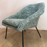 Restored vintage armchair