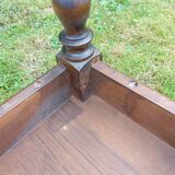 Rectangular coffee table with 1 drawer, solid wood, late 19th, early 20th century