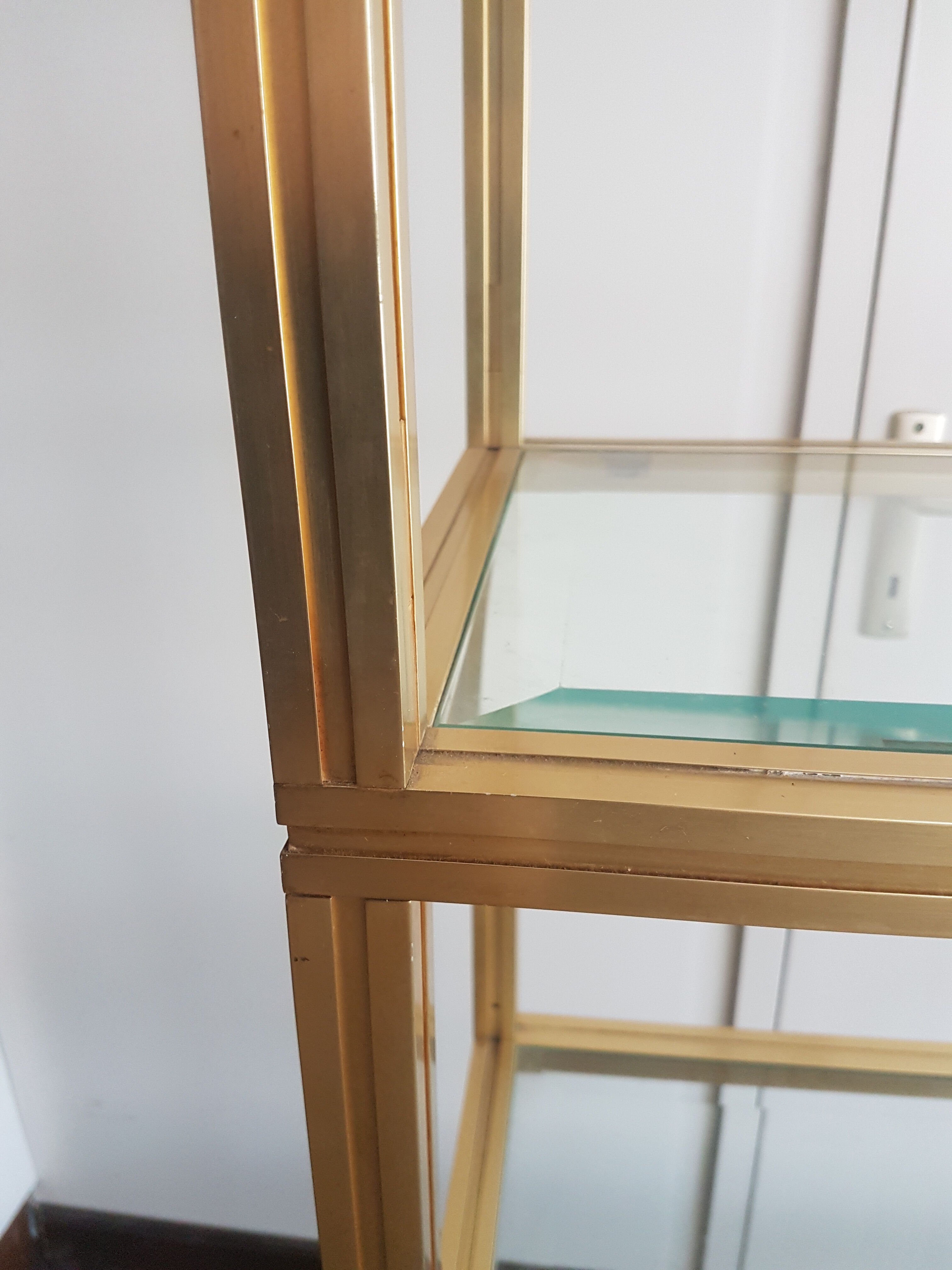 Pierre Vandel brass shelf