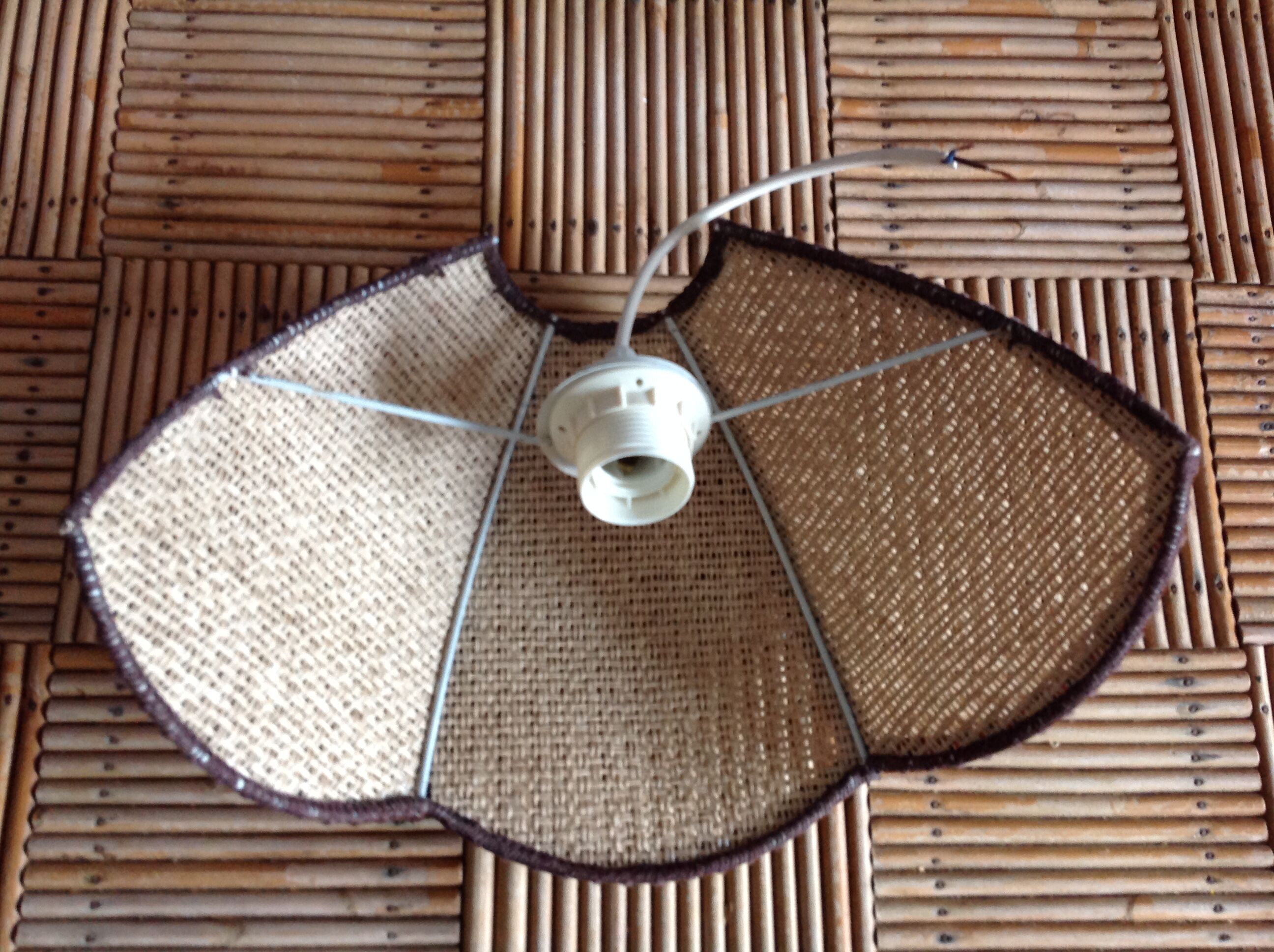 Vintage flower wall light