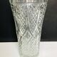Old molded glass vase