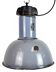 Industrial Grey Enamel Bauhaus Pendant Lamp, 1930s