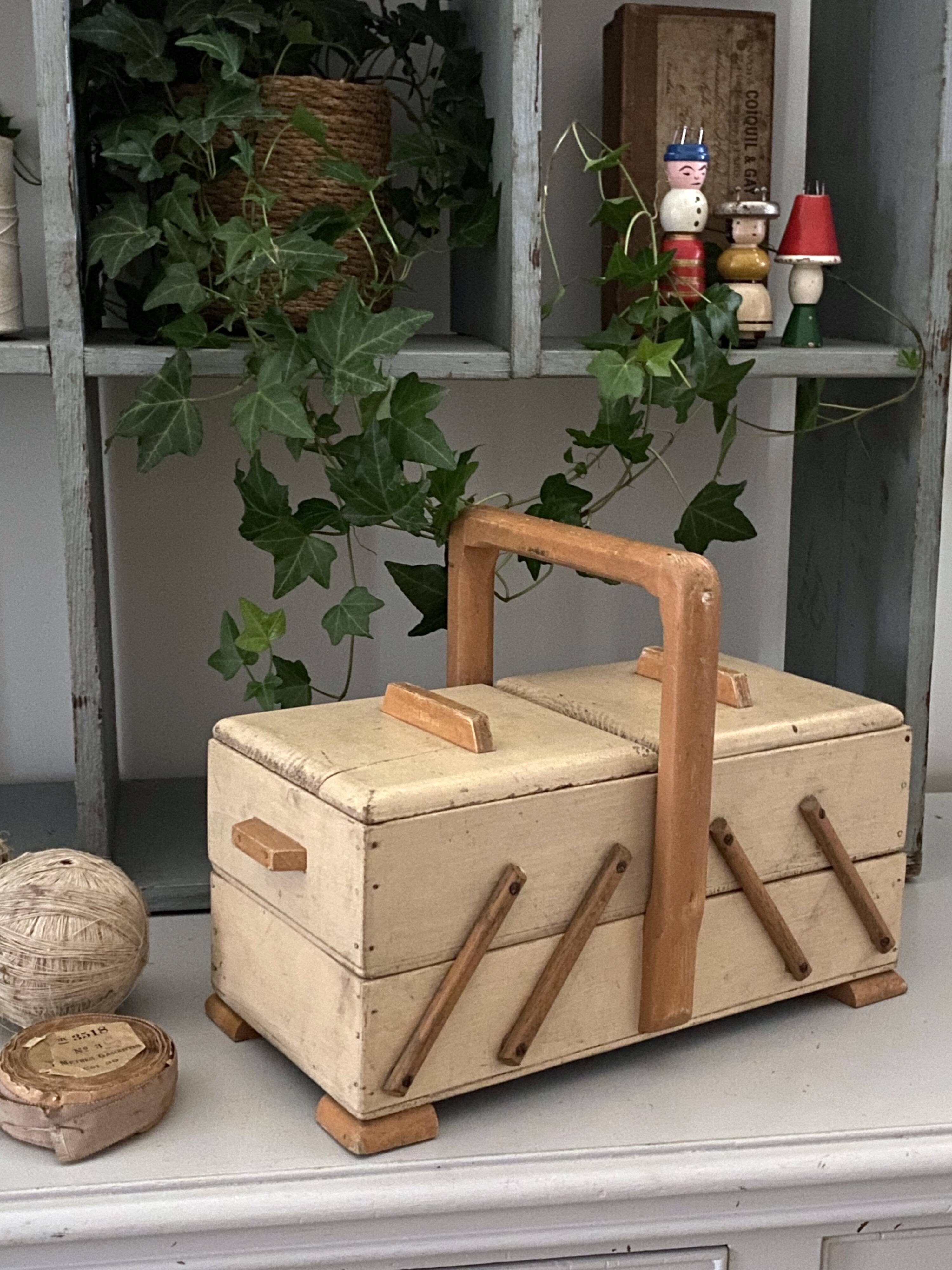 Vintage sewing box