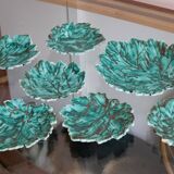 Set plates and dish Ceramic sheet Italy 70