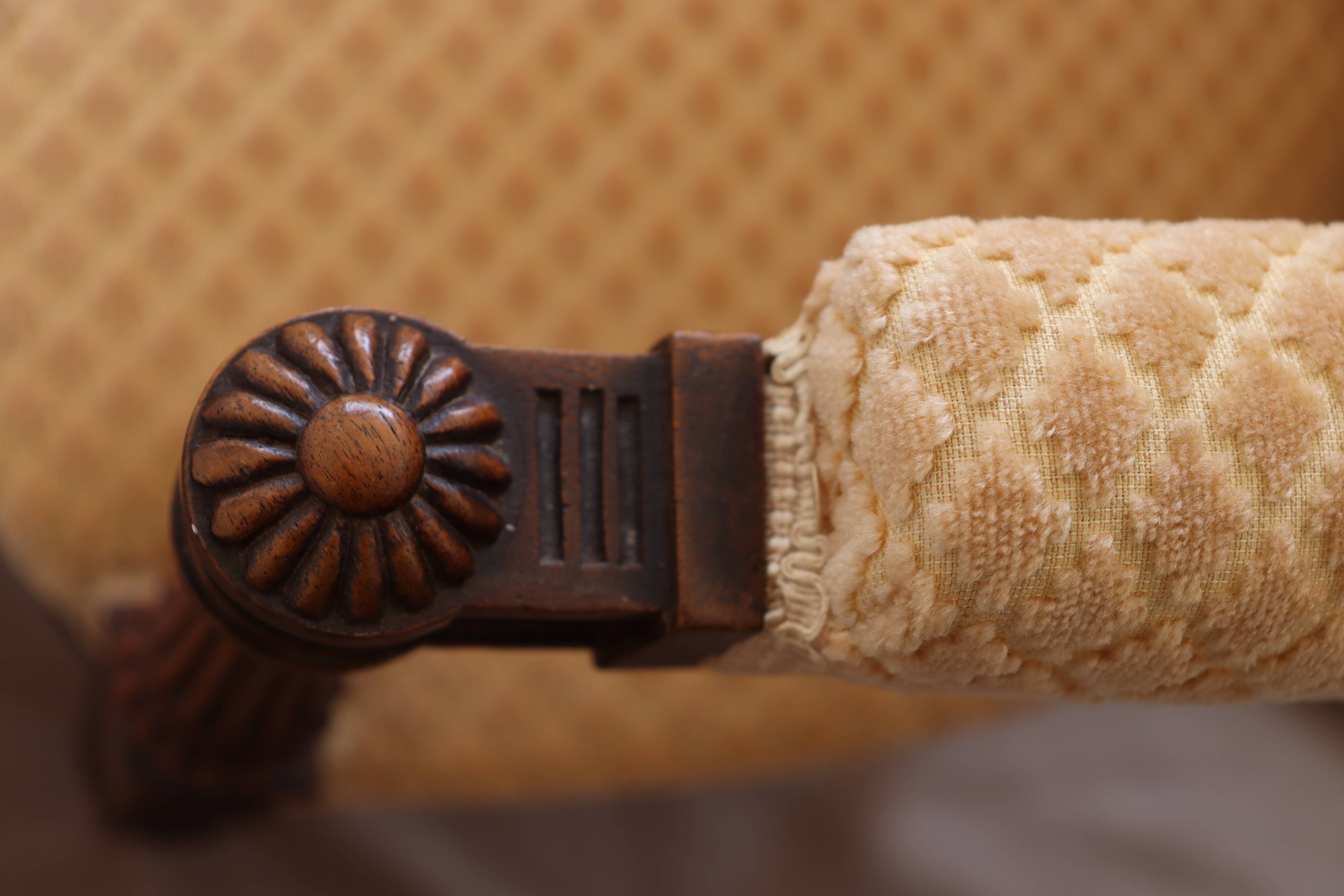 Louis XVI 2-seater bench