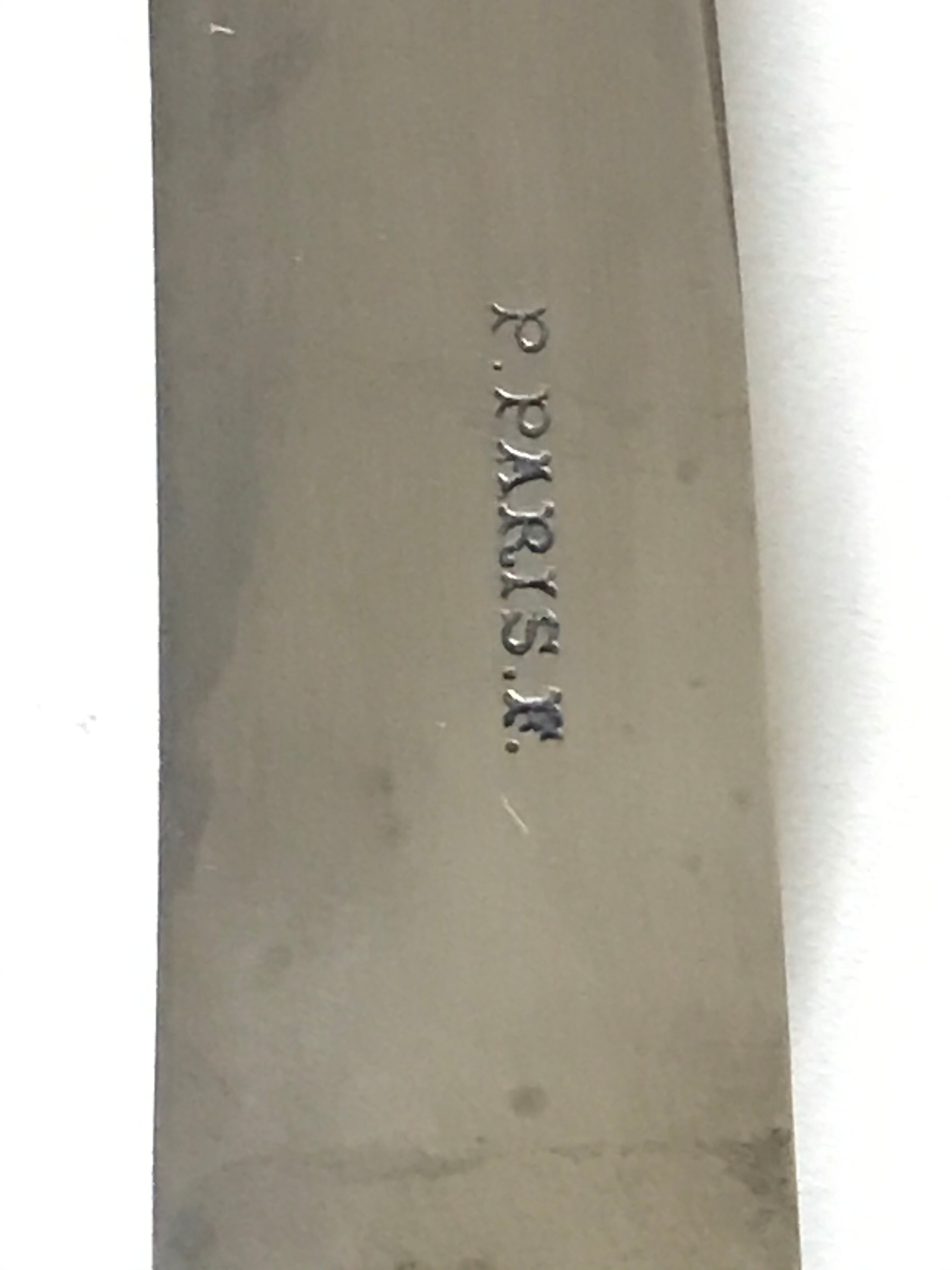 Lot of 24 horn handle knives circa 1900