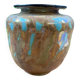 Handcrafted ceramic vase “Unique Piece AR” vintage glazed