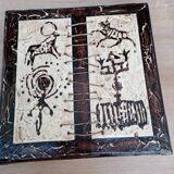 Tableau toile technique particulière et original d'un artiste marocain waddi Jaddioui