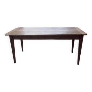 table de ferme noyer - fuseaux