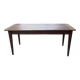 Farm table walnut spindle legs 1950