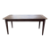 Farm table walnut spindle legs 1950
