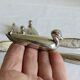 6 metal knife holders, ducks