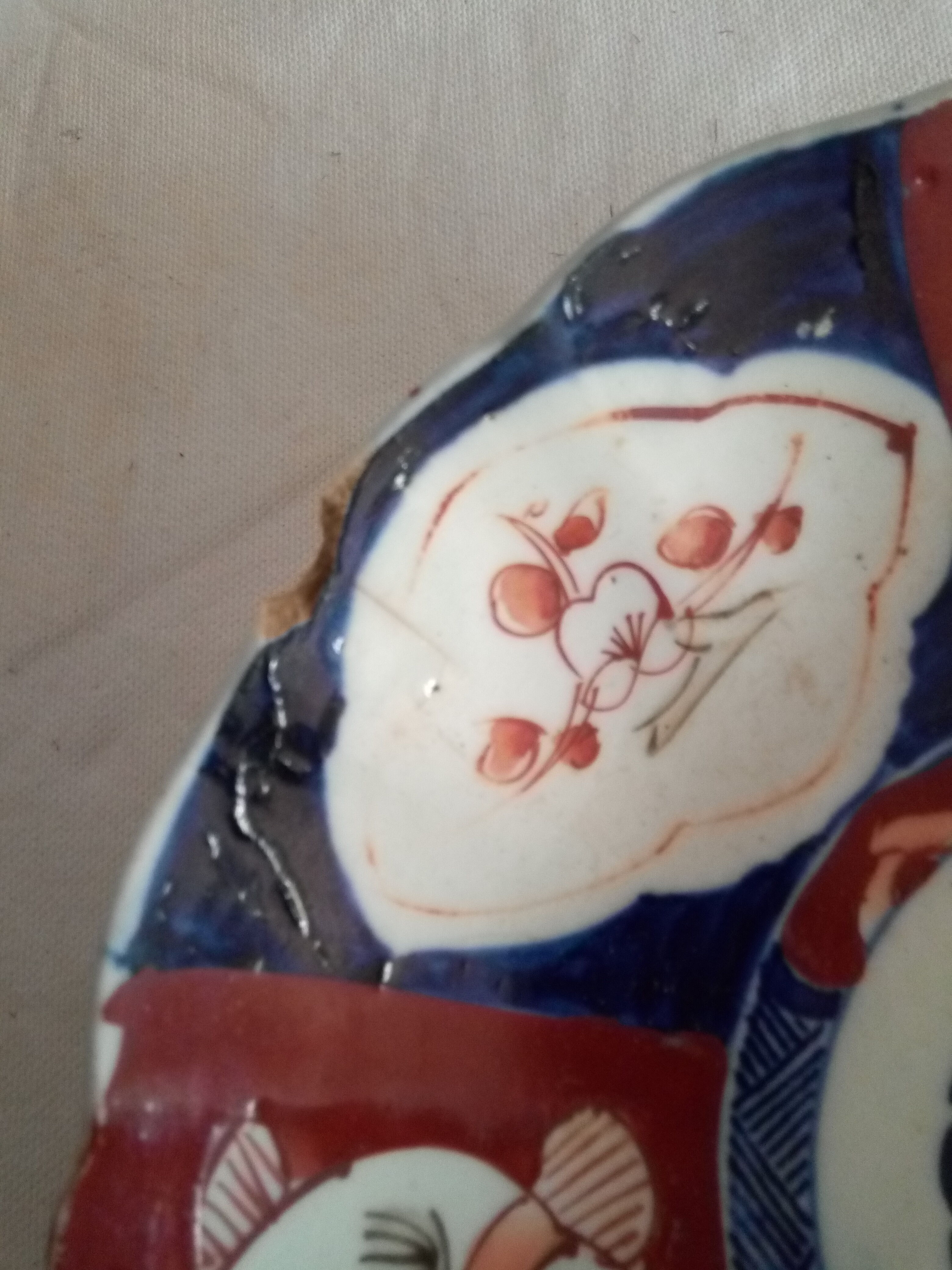 Imari Plate Japan 19th