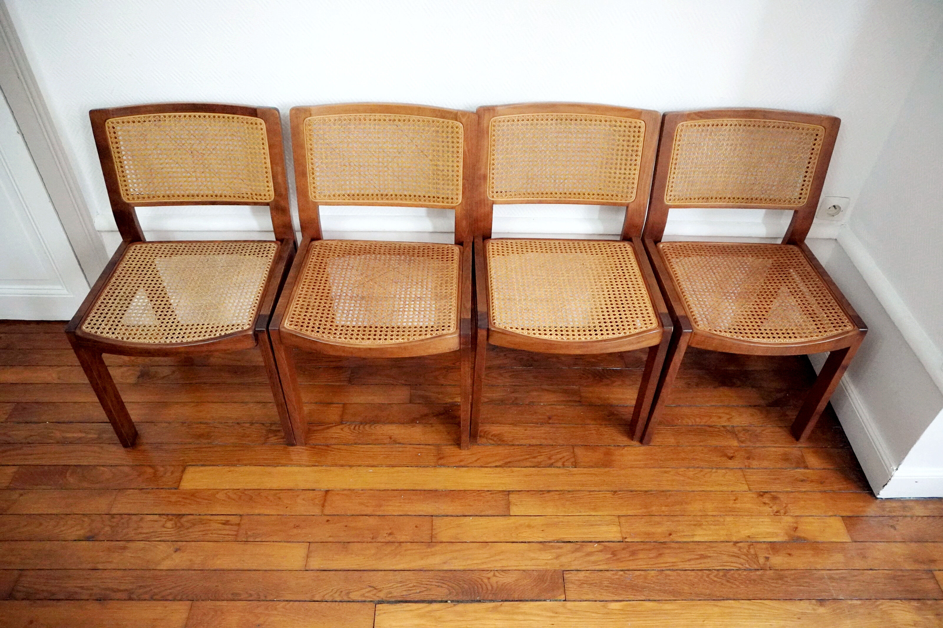 Suite of 4 Baumann chairs