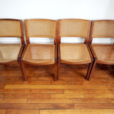 Suite of 4 Baumann chairs