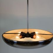 UFO chrome pendant by Josef Hurka for Napako, 1930