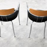 Vintage chairs | dining chairs | Effezeta | 80s