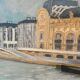 Paris quai d'Orsay, oil on canvas