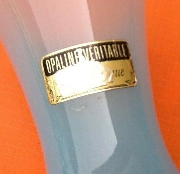 Soliflore opaline real "beautiful epoque" 70