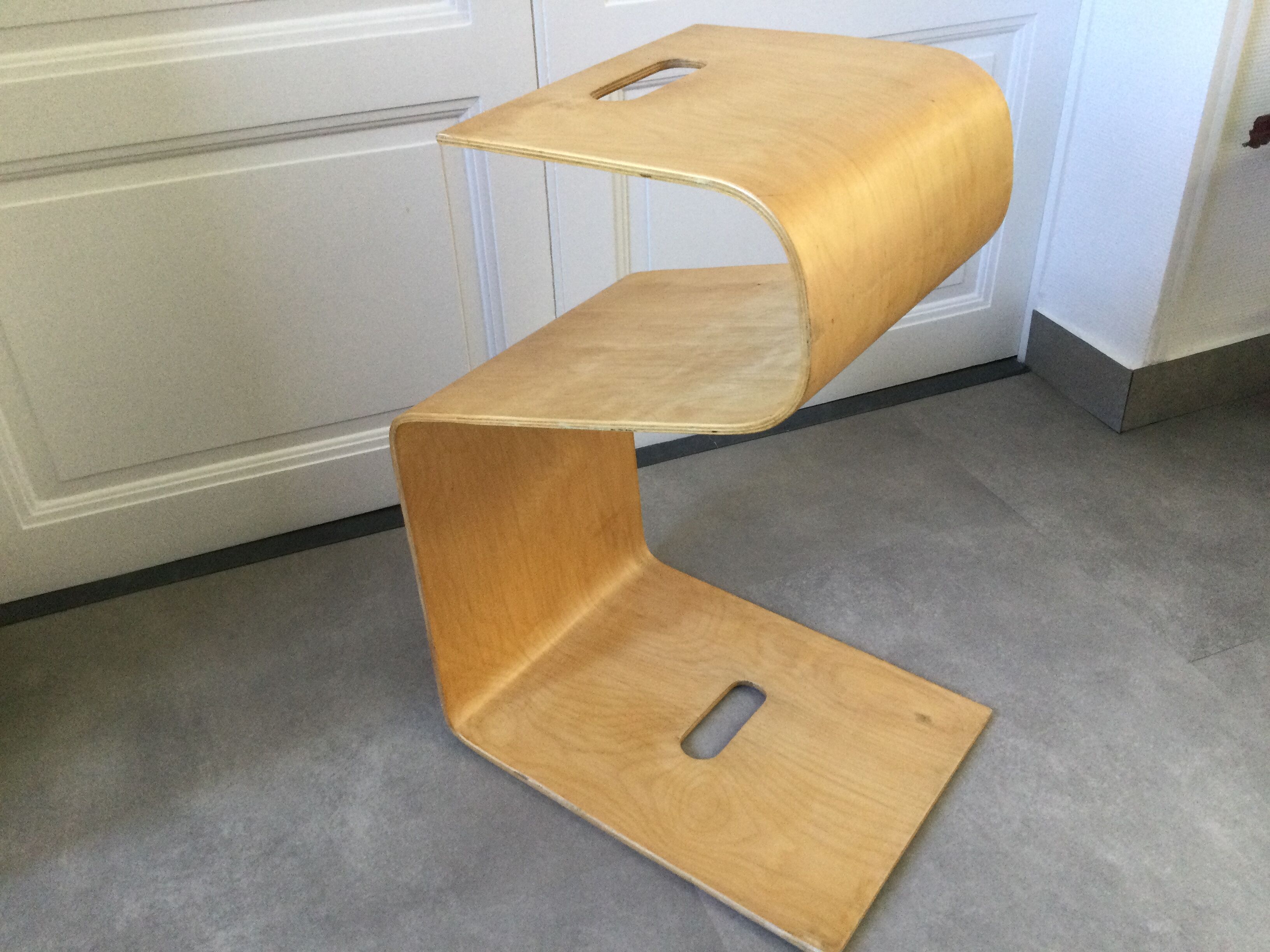 Eric Pfeiffer molded plywood coffee table