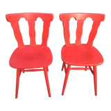 2 chaises western