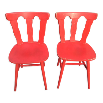 2 chaises western