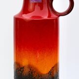 Set of 3 vintage vases, Scheurich, W-Germany, 1960