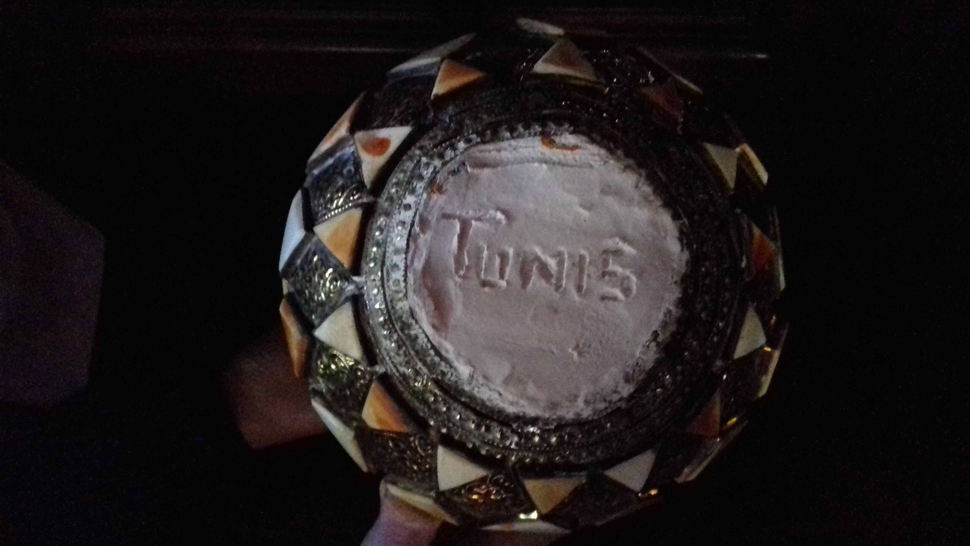 Ancient tunisian ceramics bottle