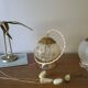 nomadic tulip amber striped lamp, retro chic