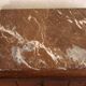 Art Deco bedside table in wood and marble