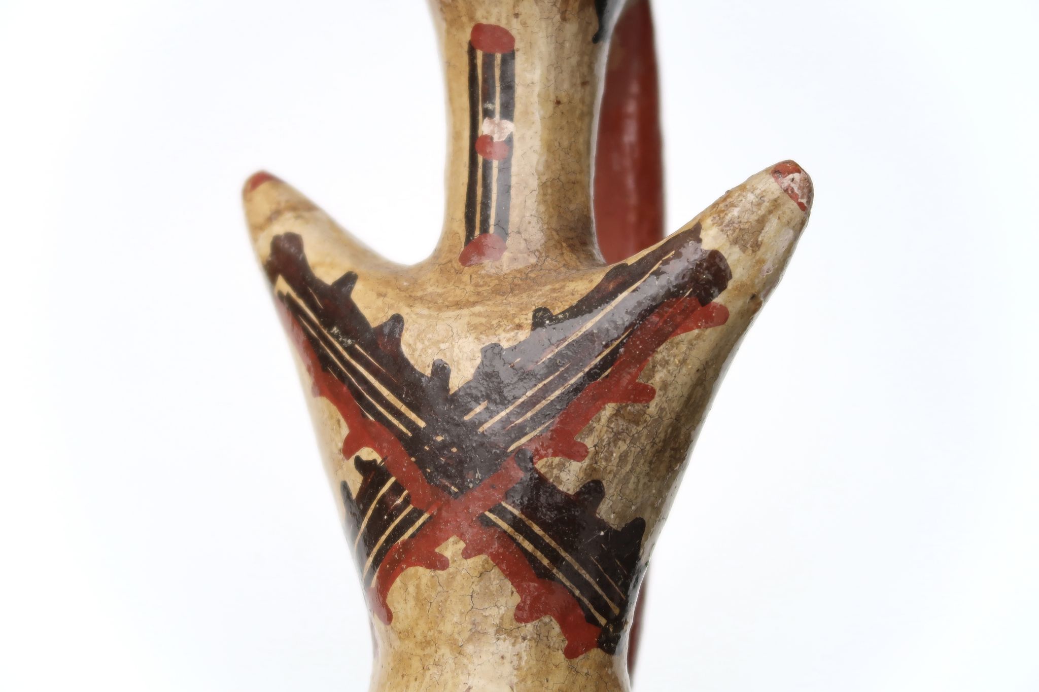 Berber Kabyle pottery with terracotta handle, 70s