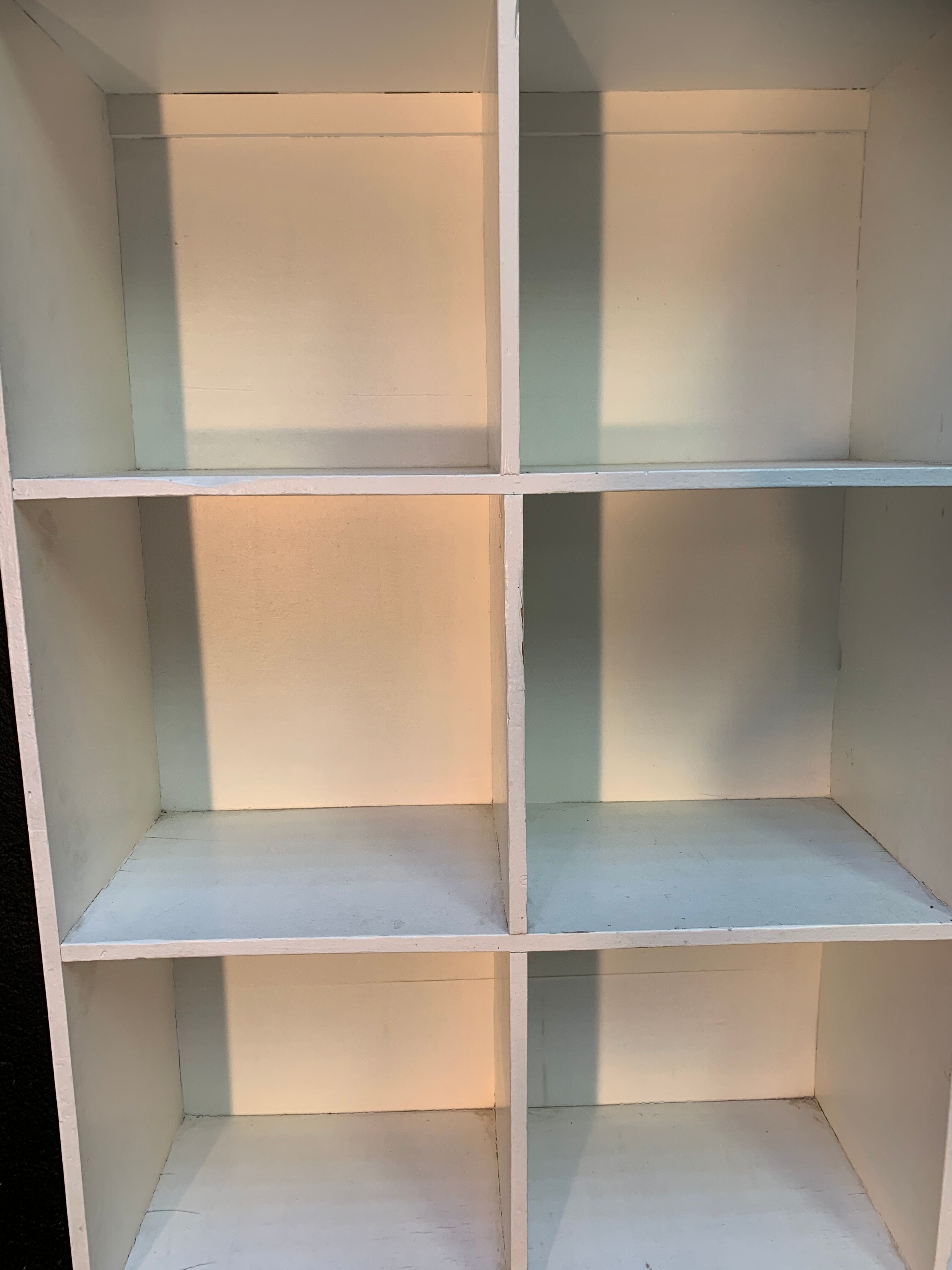 Vintage storage shelf, design library