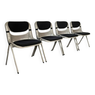 Ensemble de 4 chaises Vitra
