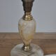 Lamp base in onyx and brass 60s