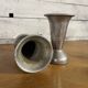 Paire de vase en alu