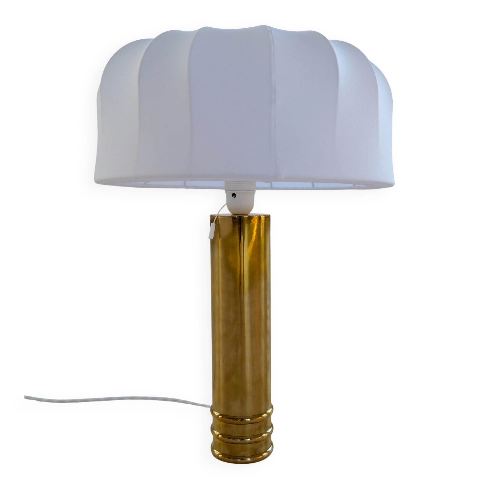 Midcentury Brass Table Lamp Bergboms B-09, 1960s, Sweden