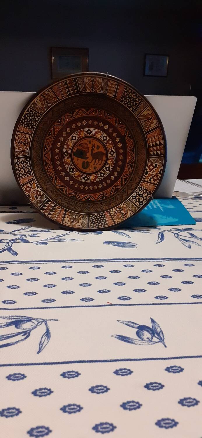 Moroccan craft plate