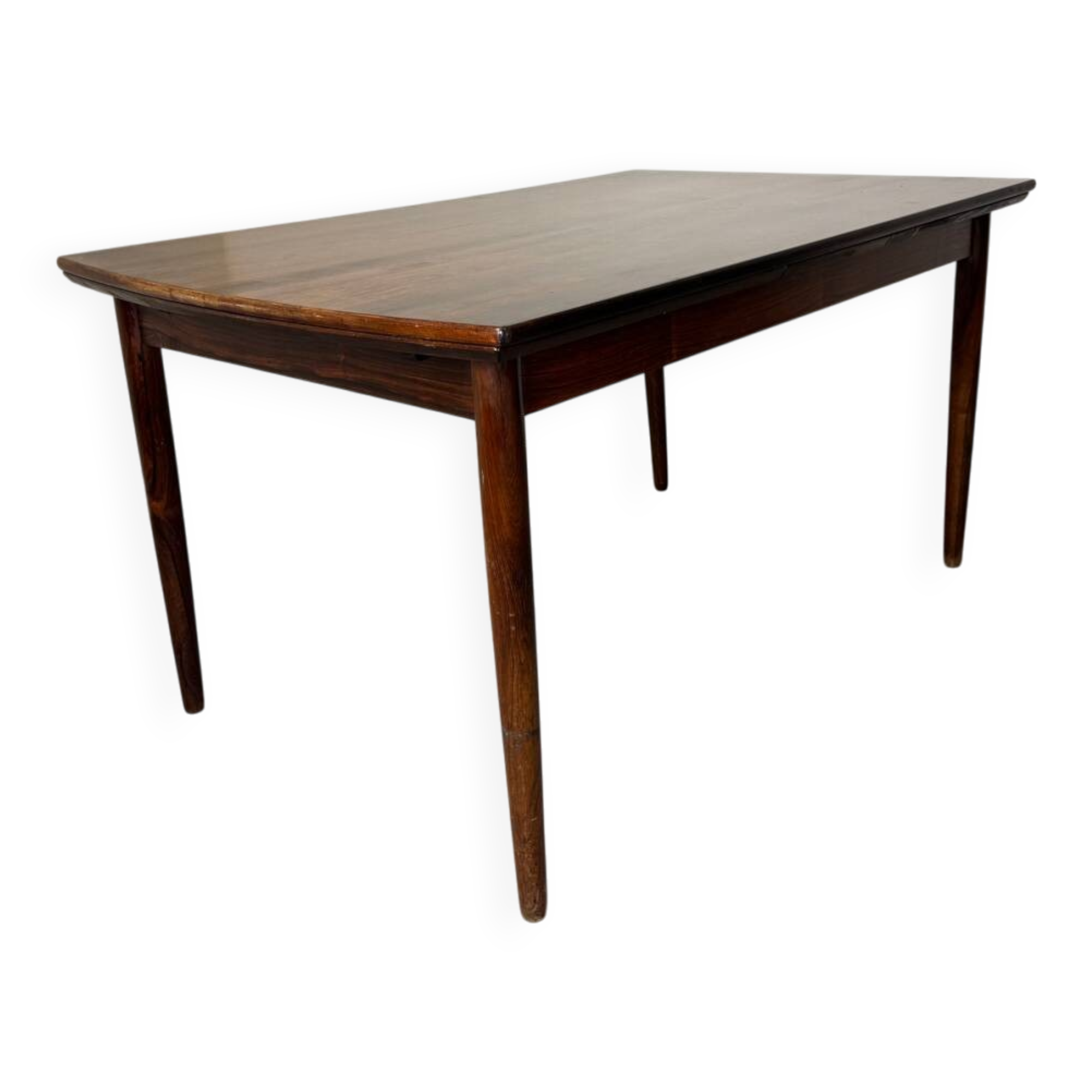 Vintage Danish Design Mid Century Modernist Rosewood extendable Rosewo