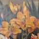Nature morte, peinture à l'huile  "Bouquet de fleurs"